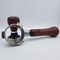 Breville / SAGE ('Naked') Portafilter 800 series & tamper - Oak / Jarrah