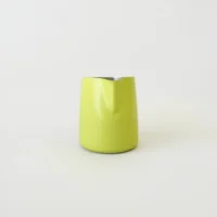 10oz Latte Art Pitcher with Wide Spout in Calamansi Mist Front 10oz WPM Latte Art Pitcher with Wide Spout in Calamansi Mist