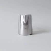 15oz WPM Brushed Steel Pitcher with Round Spout Front 15oz WPM Brushed Steel Pitcher with Round Spout