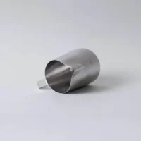 15oz WPM Brushed Steel Pitcher with Round Spout on Side 15oz WPM Brushed Steel Pitcher with Round Spout