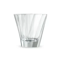 180ml Twisted Cappuccino Glass (Clear) Loveramics Twisted Cappuccino Glass 6oz