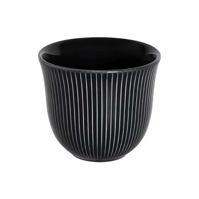 250ml Embossed Tasting Cup Black