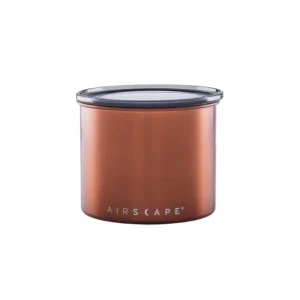Airscape Classic Stainless Steel 4 Canister Brushed Copper Airscape Classic Stainless Steel Canister 4"