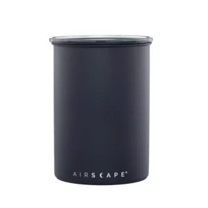 Airscape Classic Stainless Steel 7 Canister Matte Black Airscape Classic Stainless Steel Canister 7"
