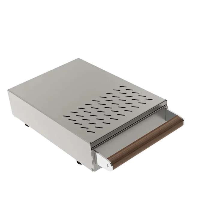 Grounds Control-1 Satin - Walnut Handle 280x370x100mm NB