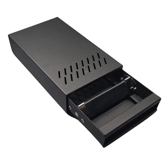 Grounds Cub-4 EM Matt Black 140x240x55mm NB