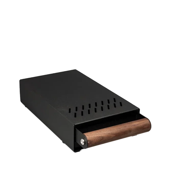 PC2 Drawer Matt Black Walnut 140x240x55mm NB II