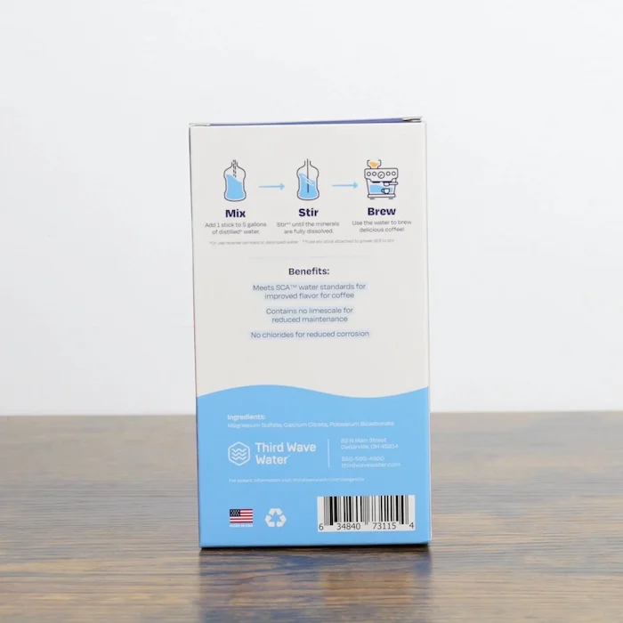 Third Wave Water Classic Espresso Roast 5G Back Third Wave Water Espresso Roast 5 Gallon