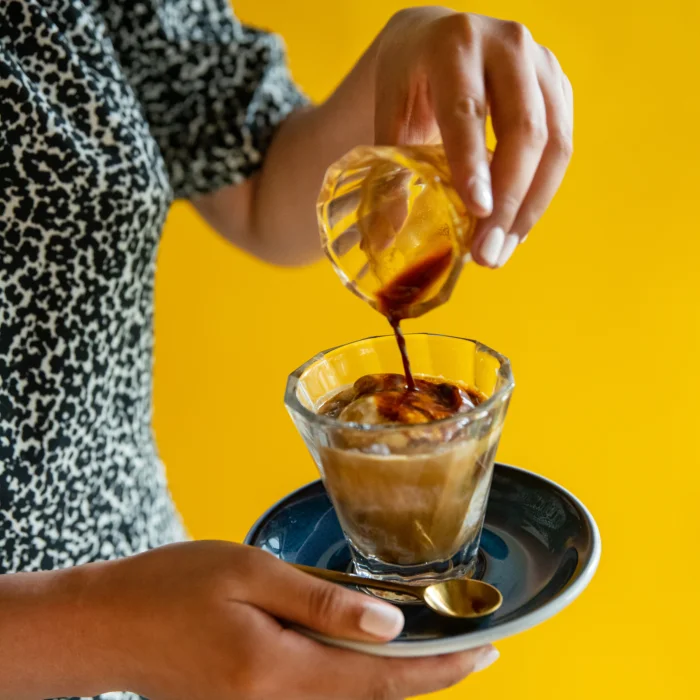 urban-glass_twisted-glass_lifestyle_00047 Loveramics Twisted Cappuccino Glass 6oz